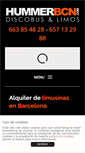 Mobile Screenshot of hummerbcn.com